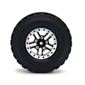 Miniatyrbilde 4 av 5: 4 STK Oppgradert RC Bil Dekk For MN 1/12 MN82 LC79 MN78 1/16 Svart