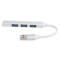 Miniatyrbild 2 av 8: USB3.0 Hub 4-portars aluminiumlegering Adapter Converter UltraHigh Speed ​​Splitter Tillbehör