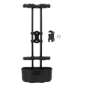 Miniatyrbilde 1 av 8: Bueskyting Jakt hurtigutløser for 5 piler Quiver for Compound Buer Container Accessory Black