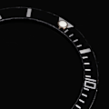 Miniatyrbild 4 av 8: Klocka Armbandsklocka Aluminium Material Loop Bezel Insert Ring Ersättningsdel (Svart)