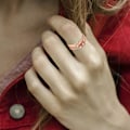 Miniatyrbild 3 av 5: Till Min Dotter Ångest Ring Kvinnors Fingerring