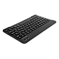 Miniatyrbild 6 av 8: Trådlöst Bluetooth-tangentbord, bärbart tangentbord för surfplatta, ryskt, engelskt för IOS/Android, svart
