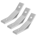 Miniatyrbillede 2 af 8: 10 stk 135 graders beslag Vinkel Aluminiumslegering Hjørnebøjler Beslag Connector Bracket2020