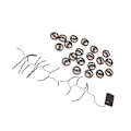 Miniatyrbillede 7 af 8: Halloween String Lights IP65 Vandtæt 3D træ Halloween Dekoration LED String Lights med 20 Bat Lights til fest