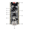 Pikkukuva 4 / 5: ESP32 S3 Nano -kehityskortti ESP32-S3R8 -siru