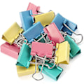 Miniatyrbillede 1 af 5: Assorterede Farver Små Binderclips, 1,0 Tommer, 100 Styk
