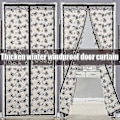Miniatyrbild 4 av 5: Magnetisk Vinterdörrgardin för Hushåll, Värmeisolering, Värmeskydd, Vindtät Partition, Ljudisolering, Dörrgardiner Håller Värmen i Hemma, B80cm X H220cm