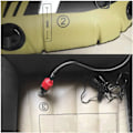 Miniatyrbild 5 av 5: Uppblåsbar SUP Pump Adapter Luftpump Konverterare, 4 Standard Konventionella Luftventilfästen För Uppblåsbar Båt, Stand Up Paddle Board, Uppblåsbar B