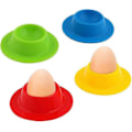 Miniatyrbild 5 av 5: 4-pack Silikon Äggkoppar Äggkoppshållare för Kokta Ägg Frukost i Köket