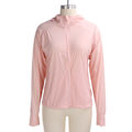 Miniatyrbillede 6 af 8: Kvinde Solbeskyttelse Hoodie Fashionable Udendørs Åndbar Langærmet UV Beskyttelse Jakke (Pink) XL