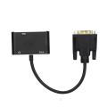 Miniatyrbild 2 av 8: 2 i 1 Splitter DVI till VGA High Definition Multimedia Interface Adapter Högupplöst stabil datortillbehör