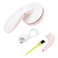 Miniatyrbillede 1 af 8: Desktop Støvsuger USB Opladning Mini Håndholdt Bærbart Hjemmebord Dust SweeperPink