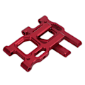 Miniatyrbillede 8 af 8: 2 stk. forreste svingarme i aluminiumlegering til fjernstyrede biler, tilbehør til LC Racing PTG‑2 1/10 RC-bil, rød