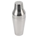 Miniatyrbillede 2 af 8: Rustfrit ståldrinkshaker i fransk stil, 2 sektioner, Martini-mixer, drinkshaker til bar, hjem, camping, picnic, sølv