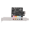 Miniatyrbild 7 av 8: PCI-E 5.1 ​​ljudkort CMI8738 Chip Stereo ljudkort stöd för Windows 7 för stationär dator