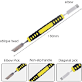 Miniatyrbild 2 av 5: 6-delars Spudger Set Elektroniska Reparationsverktyg 6 i 1 Öppningsverktyg i Metall Dubbelsidigt Brytverktygsset för Mobiltelefoner, iPhone, Laptops, Tablets, etc.
