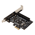 Pikkukuva 6 / 8: PCIe 2.0 SATA -kortti, 2 porttia, 40-nastainen liitäntä, 6,0 Gbps, 3,0 Gbps, 1,5 Gbps SSD, PCI E - SATA -laajennuskortti Win-käyttöjärjestelmälle