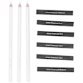 Miniatyrbilde 1 av 8: Hvit kullblyanter Karbontegning for Art Student Sketch Painting Accessories