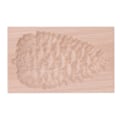 Miniatyrbillede 4 af 8: Træ Cookie Form Bøg Genanvendelig Vaskbar Biscuit Press Stempel Form til Køkken Bagning Fyrretræ Kogle