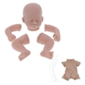 Pikkukuva 4 / 8: Simuloitu Reborn-nukke DIY-maalaamaton vinyylinukke osat muotti tarvikkeet lapsen lelu