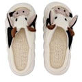 Miniatyrbillede 1 af 8: Hør Slippers i Linned Slidstærke Komfortable Åbne Tå Indendørs Slippers Sandaler til 4 Sæson Ko Tegneserie Mønster 42 43 Størrelse
