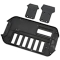 Miniatyrbild 2 av 8: RC-chassiplatta kit borstlös chassimontering svart RC-bil chassidelar för ZD Racing 7506 1/10 RC-bil