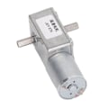 Pikkukuva 7 / 8: Vaihteistomoottori 12mm kaksoisakseli itselukittuva kääntyvä matovaihdemoottori kiinnitysalustalla DC12V 10RPM