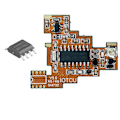 Miniatyrbillede 1 af 5: SI4732 V5.0 FPC Modul+2M Udvidelseschip Til K5 K6 HF