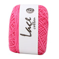Miniatyrbild 4 av 7: Lace Line Bomull Handvirkad Summer Silk Light Thin Line (6615 Rose Red)
