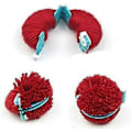 Miniatyrbilde 3 av 5: Pom Pom Lager 8 stk. Fluff Ball Weaver Nål Pompom Lager Sett 4 Størrelser Diy Pompomer Håndverk