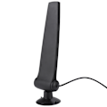 Miniatyrbilde 2 av 8: 1 stk. Svart ABS Høyforsterket Antenne 2.4G Wifi 9DB Omnidireksjonsantenner