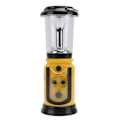 Miniatyrbillede 2 af 8: Radiolygte Håndsving USB Genopladelig Multifunktionel AM FM Nødradio LED Lommelygte til Camping Vandring Gul