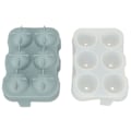 Miniatyrbillede 1 af 8: Silikone isterningform DIY isterningform med seks huller til opbevaring af drikkevarer cocktails vin kaffe