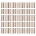 Miniatyrbillede 2 af 8: 100 stk Single Barrel Crimp Sleeves Kit Korrosionsbestandig God fiksering Fiskeline rørforbindelser til fiskeri 2.6
