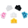 Miniatyrbilde 5 av 5: 10 stk. Ethernet Hub Port Rj45 Støvbeskyttelsesdeksel Plugg Transparent