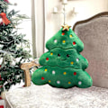 Miniatyrbilde 1 av 3: Vinter Jul Dekorativ Pute - Vinter Hjem Stue Nattbord Sofa Pute Juledekorasjon (Juletre)
