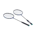 Miniatyrbild 4 av 8: 2 Badmintonracketset i lättviktskolfiberkomposit för vuxna