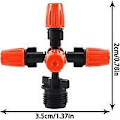 Miniatyrbillede 3 af 3: Orange generiske vandingssprinklere - Effektive drypvandingssprinklere til sprinkleranlæg