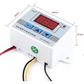 Miniatyrbillede 2 af 5: 1 stk. Digital Temperaturregulator Termostat Kontrolkontakt med Probe (DC12V)