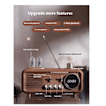 Pikkukuva 3 / 5: Kannettava Retro Bluetooth-kaiutin FM-radio langaton subwoofer