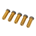 Miniatyrbillede 3 af 8: 5 stk. 3D-printer dyse i messing med PTFE-belægning, 0,4 mm, til 1,75 mm filament, vulkan-dyse