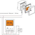 Miniatyrbillede 4 af 5: Elektronisk Timer Digital Timer Programmerbar Intelligent Kontrolkontakt Baggrundsbelyst Timer til Husholdningsapparater Gadebelysning (220V AC)