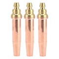 Miniatyrbilde 4 av 8: 3 stk propanskjærespiss Isobarisk gassbrennermunnstykke for flammeskjæremaskin 0,9 mm 1,2 mm 1,5 mm