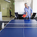 Miniatyrbillede 5 af 5: Bordtennisnet, justerbart udtrækkeligt net, ping pong-erstatningsnet, flytbart
