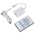 Miniatyrbillede 1 af 8: 5V RGB lysstribe-controller WIFI APP fjernbetjening 3Pin med USB-kabel til hjem bar KTV