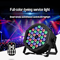 Miniatyrbilde 4 av 5: Festlys DJ-lys med lydaktivert fjernkontroll, 60 effekter LED-laserstrob disco dans rave lys show for fester, gave, bursdag, ferie, jul