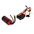 Miniatyrbild 7 av 8: RC Borstlös Motor ESC Set Vattentät Programmerbar Motor Elektronisk Hastighetsregulator Set för Traxxas 1/12 Bilar 2800KV