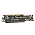 Miniatyrbild 2 av 8: PCIE X16 Expansion Card M.2 NVMex2 Stöder PCIE4.0 Pcie X16 till X8 X4 Split Expansion Card