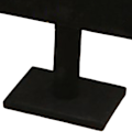 Miniatyrbild 8 av 8: T Bar Armbandshållare Flanell Utseende Delikat Modern Watch Display Stand Smycken Display Svart