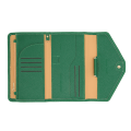 Miniatyrbild 4 av 8: Passhållare RFID cover Portabel passplånbok i mjukt PU-läder för resor affärsresa Mörkgrön